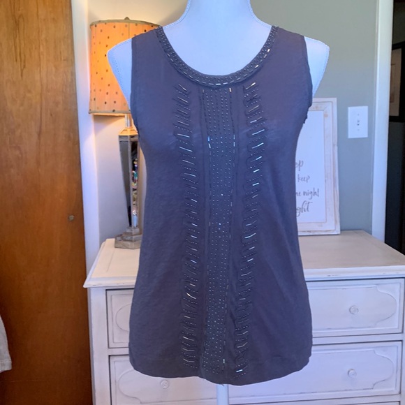 J. Crew Beaded Tank - Picture 2 of 7